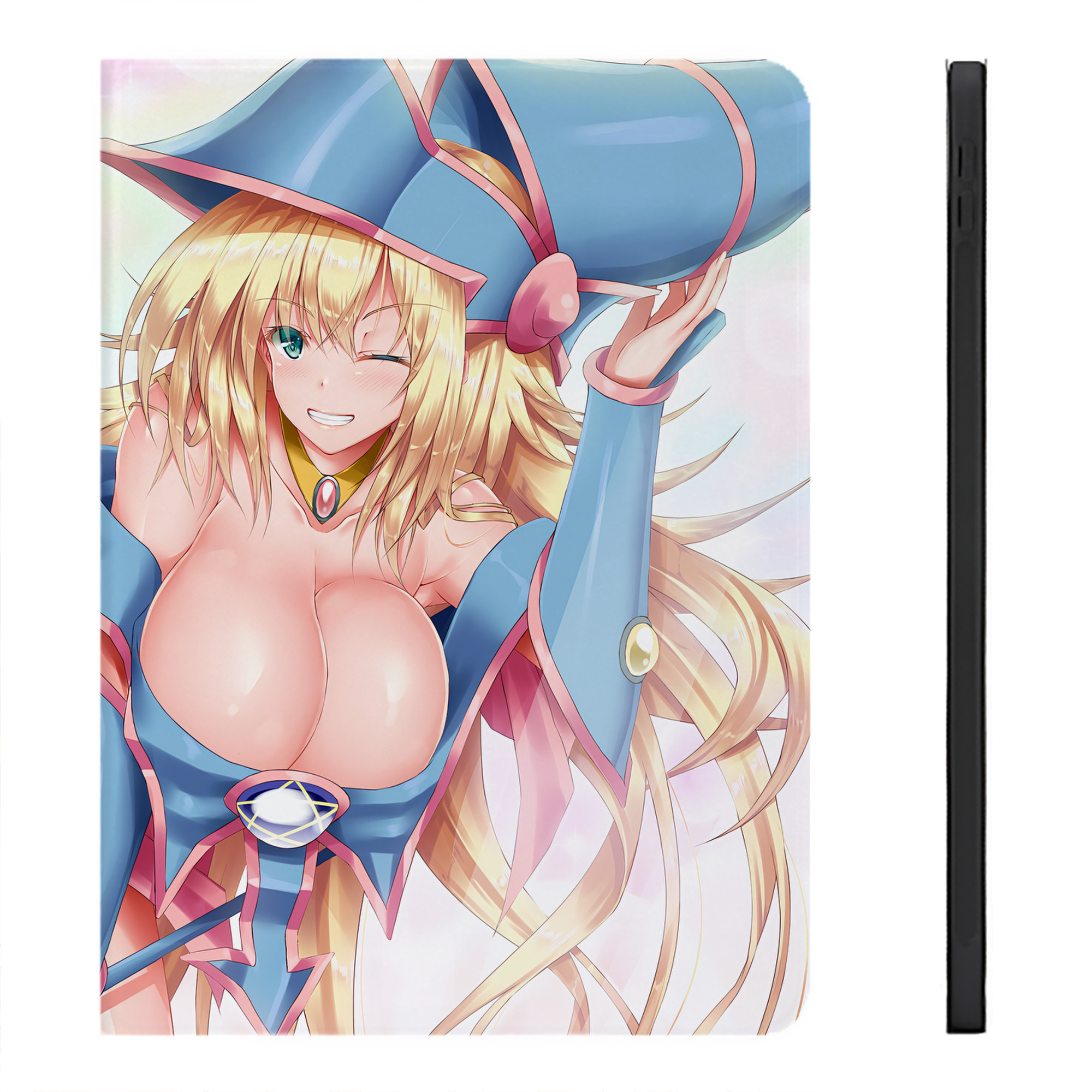 （画像用） 遊☆戯☆王 Yu-Gi-Oh! IPadケース ペンホルダー付き ブックスタイルデザイン